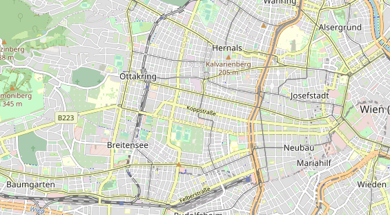 regionaler Dienstleister auf Karte