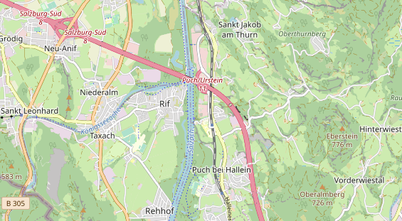 regionaler Dienstleister auf Karte