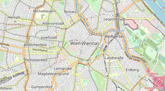 regionaler Händler auf Karte