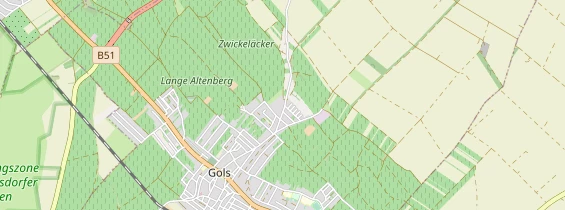 regionaler Händler auf Karte