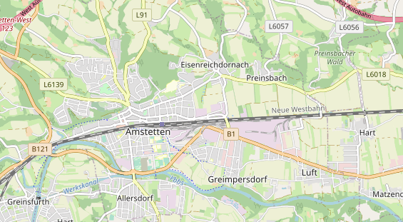 regionaler Händler auf Karte