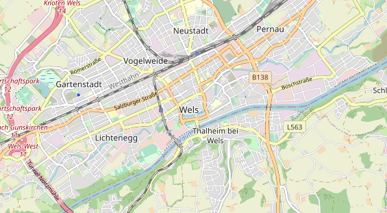 regionaler Händler auf Karte