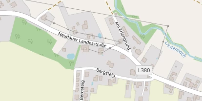 regionaler Händler auf Satellitenbild