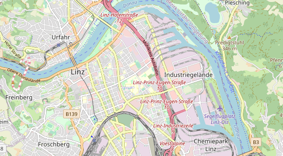 regionaler Händler auf Karte