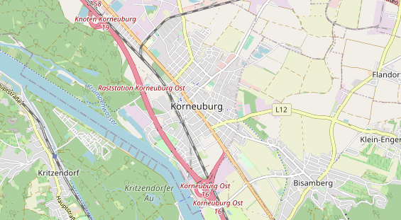 regionaler Händler auf Karte