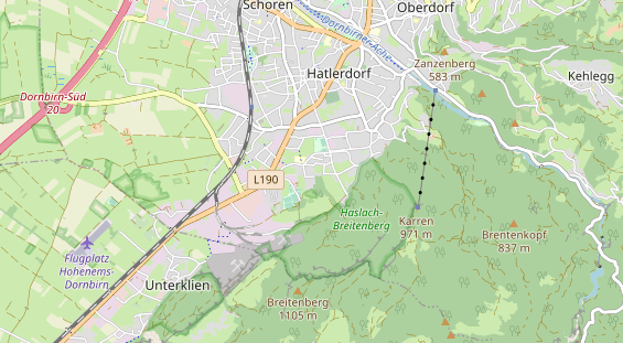 regionaler Händler auf Karte