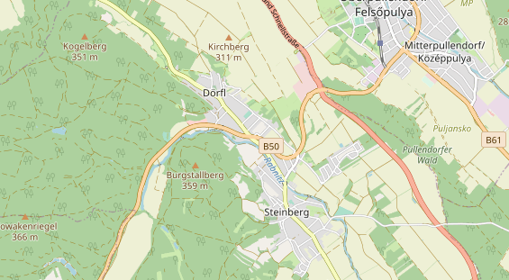 regionaler Händler auf Karte