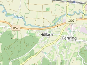 regionaler Händler auf Karte