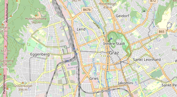 regionaler Händler auf Karte