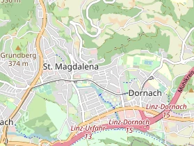 regionaler Händler auf Karte