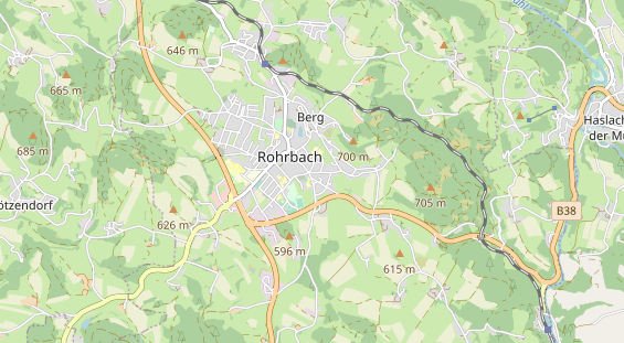 regionaler Händler auf Karte