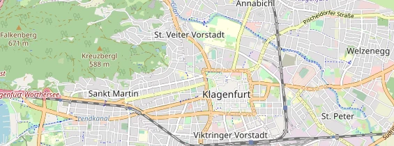 regionaler Händler auf Karte