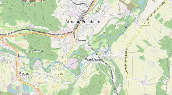 regionaler Händler auf Karte