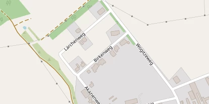 regionaler Händler auf Satellitenbild
