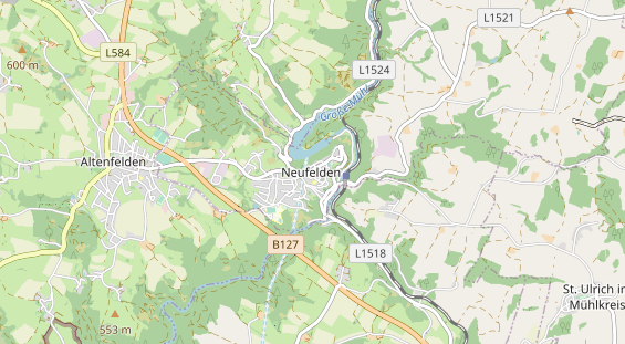 regionaler Händler auf Karte