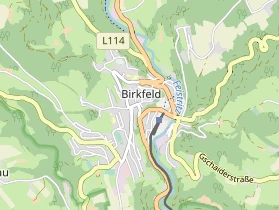 regionaler Händler auf Karte