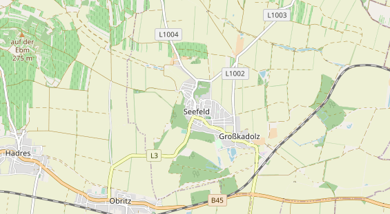 regionaler Händler auf Karte