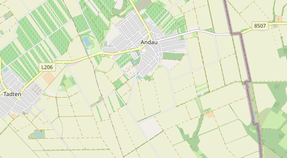 regionaler Händler auf Karte