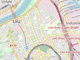 regionaler Händler auf Karte