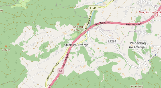 regionaler Händler auf Karte