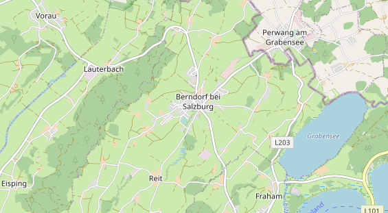 regionaler Händler auf Karte