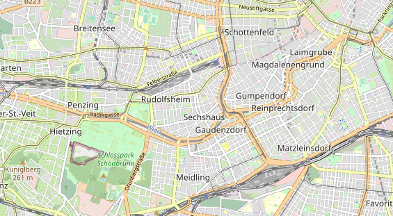 regionaler Händler auf Karte