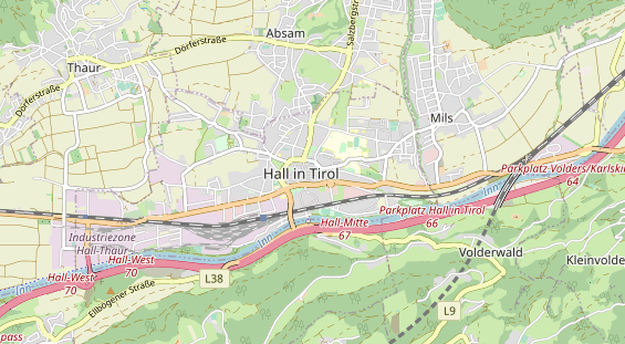 regionaler Händler auf Karte