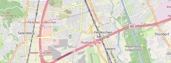 regionaler Händler auf Karte