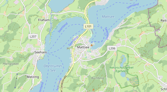 regionaler Händler auf Karte