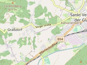 regionaler Händler auf Karte