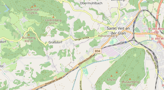 regionaler Händler auf Karte