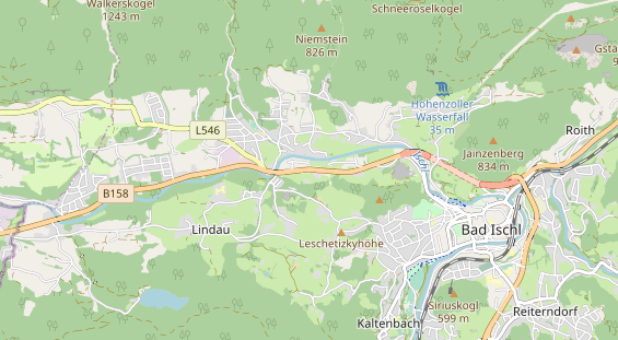 regionaler Händler auf Karte