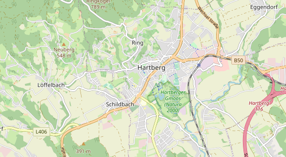 regionaler Händler auf Karte