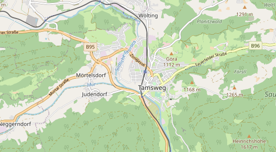 regionaler Händler auf Karte