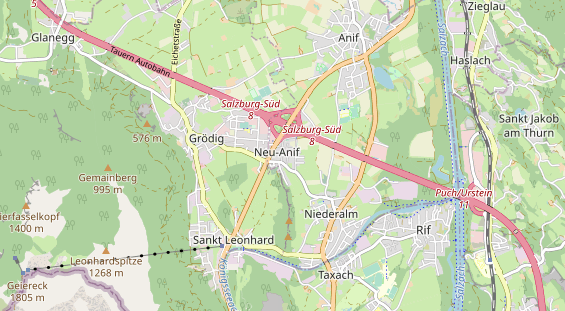 regionaler Händler auf Karte