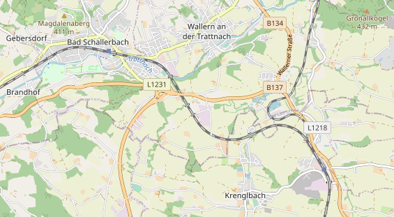 regionaler Händler auf Karte