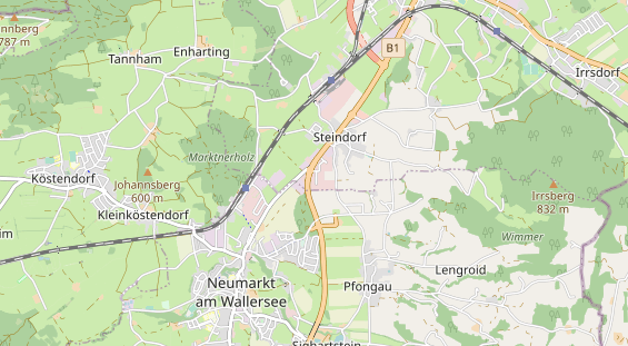 regionaler Händler auf Karte