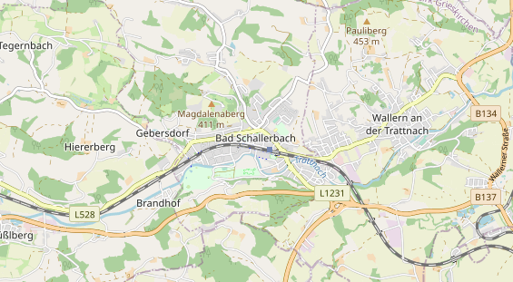 regionaler Händler auf Karte