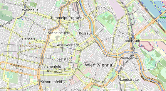 regionaler Händler auf Karte