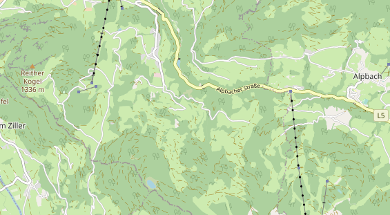 regionaler Händler auf Karte