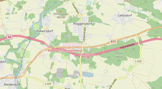 regionaler Händler auf Karte