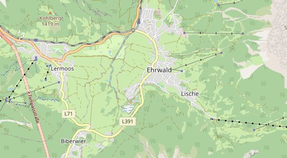 regionaler Händler auf Karte