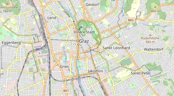 regionaler Händler auf Karte