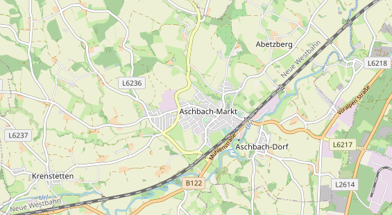 regionaler Händler auf Karte