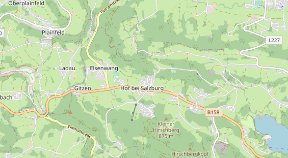 regionaler Händler auf Karte