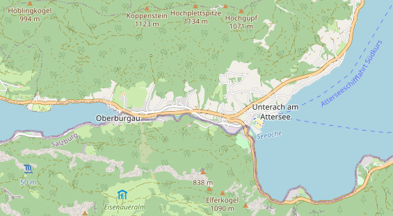 regionaler Händler auf Karte