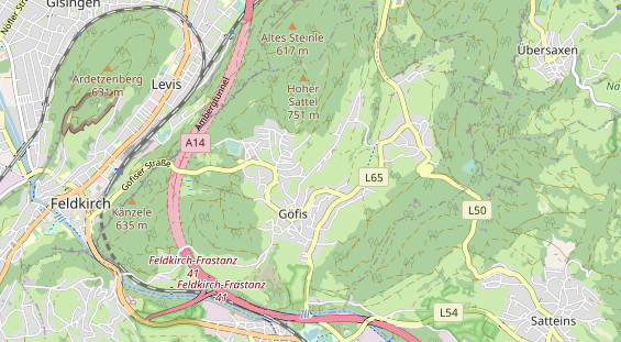 regionaler Händler auf Karte