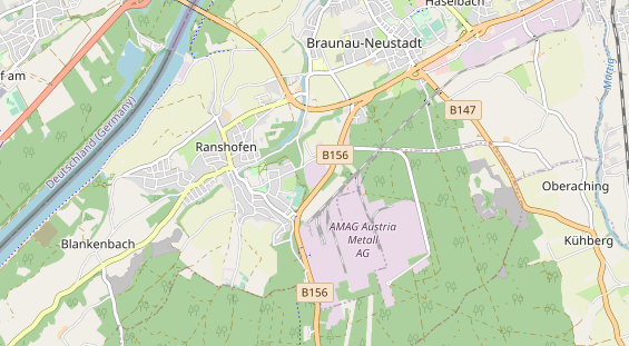 regionaler Händler auf Karte