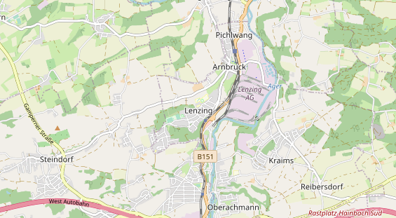 regionaler Händler auf Karte