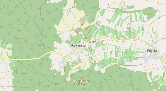 regionaler Händler auf Karte